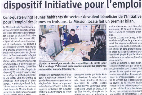 50 jeunes ont bénéficié du dispositif Initiative pour l’emploi