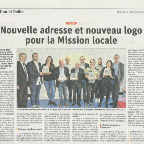 Nouvelle adresse et nouveau logo