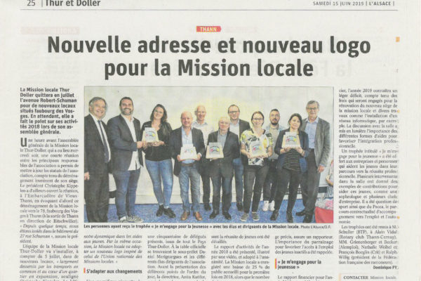 Nouvelle adresse et nouveau logo