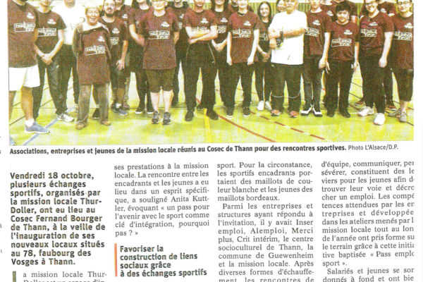 Le sport, un pass pour l’insertion professionnelle